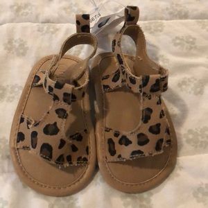 Brand new old navy leopard print sandals